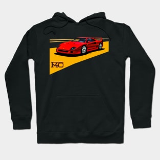 f40 scuderia Hoodie